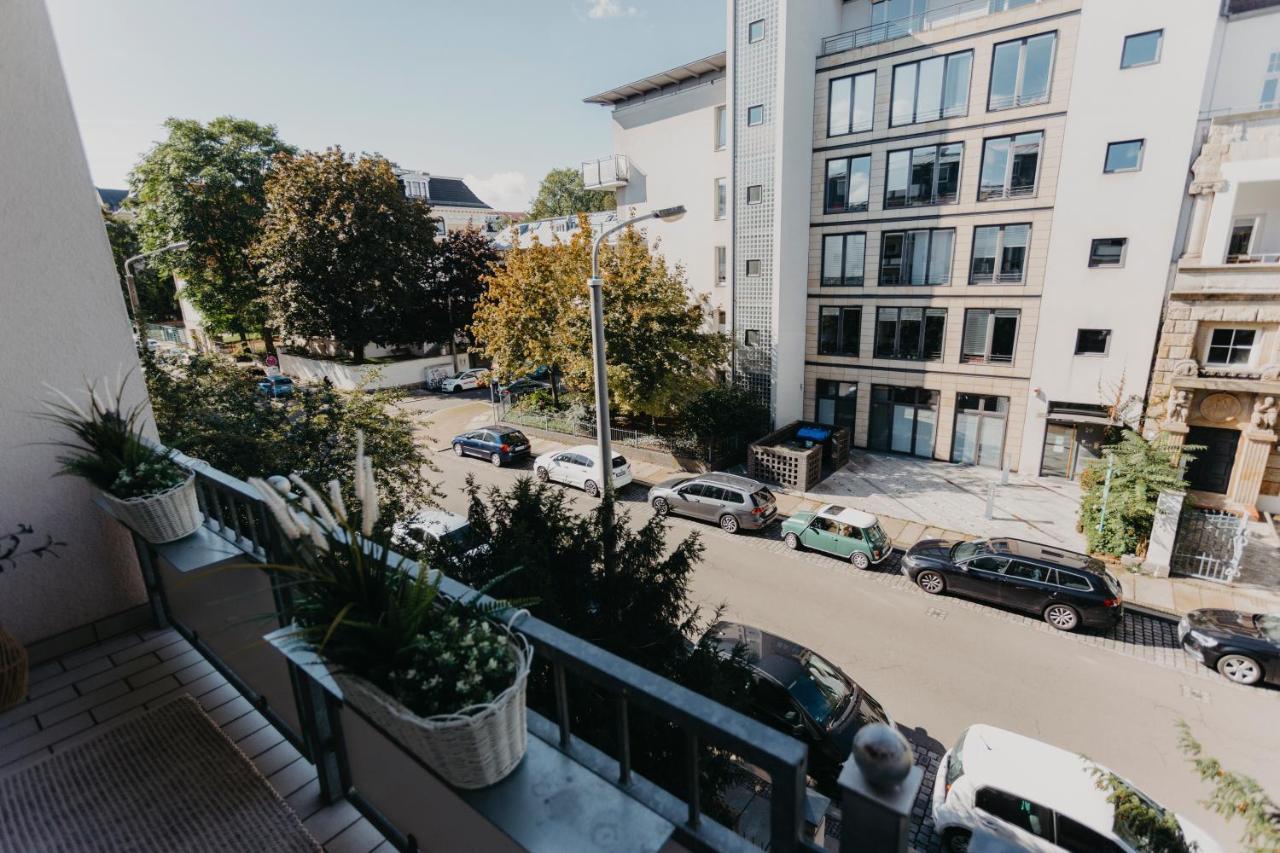 Traber Apartments Im Herzen Leipzigs Balkon Parkplatz Экстерьер фото