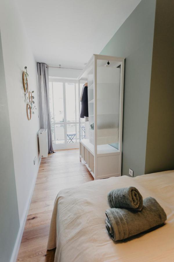 Traber Apartments Im Herzen Leipzigs Balkon Parkplatz Экстерьер фото