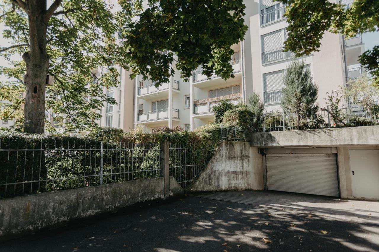 Traber Apartments Im Herzen Leipzigs Balkon Parkplatz Экстерьер фото